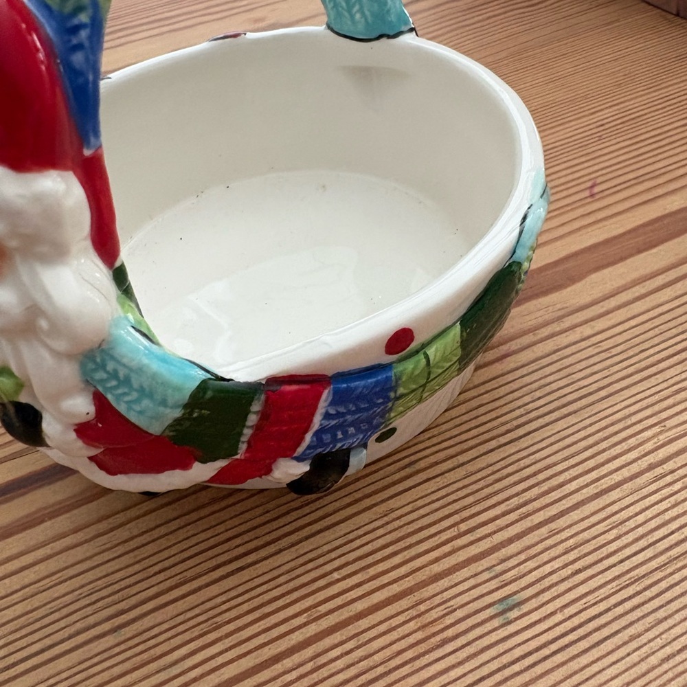 Fitz and Floyd Be Merry Ceramic Plate - Picture 2 of 9